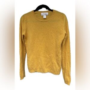 Yellow Cashmere Sweater